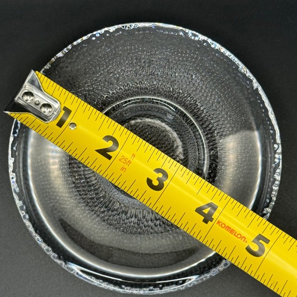 Iittala Nappi Clear Glass Tealight Candle Holder Markku Salo Finland Sticker - Picture 7 of 8